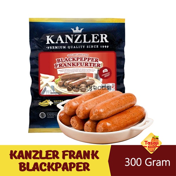 

Kanzler Sosis Black Papper Frank 300 Gram