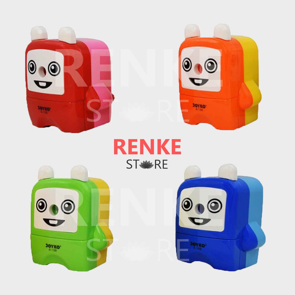 

Rautan Pensil Putar Monster Lucu - Serutan Meja / Duduk
