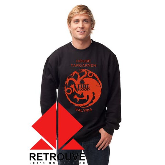 "Sweater Game Of Thrones Fire And Blood"