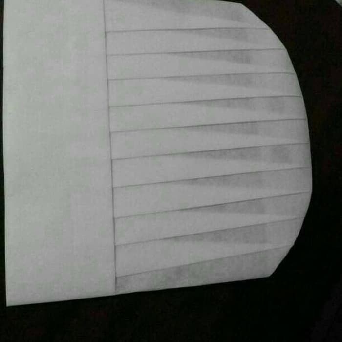 HARGA UNTUK SATU BUAH..Topi Koki viscos (30cm) chef hat tinggi