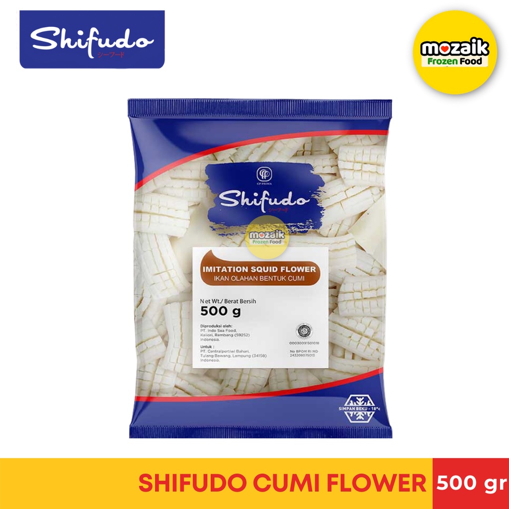 

Shifudo Cumi Flower Frozen Food Palembang 500gr