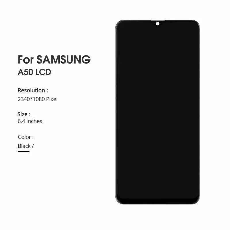 LCD TOUCHSCREEN SAMSUNG A50 / A505 / A505F - INCELL COMPLETED