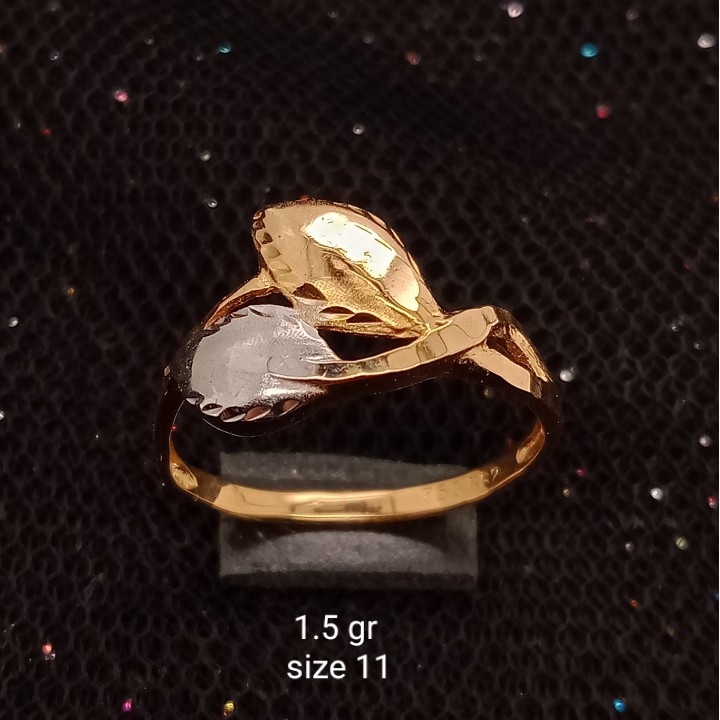 Cincin Emas 17 K - 1.5 gr Kadar 750 - 3447