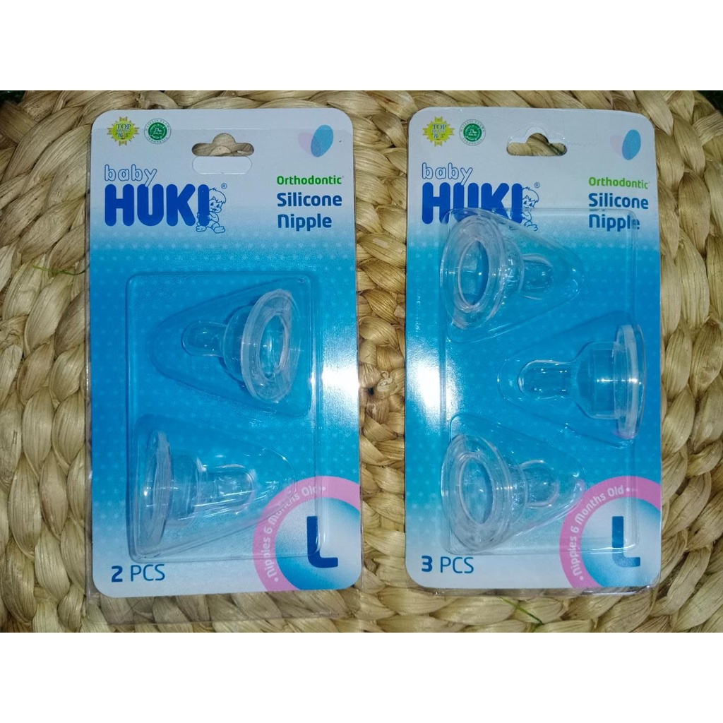 Huki Orthodontic Silicone Nipple L