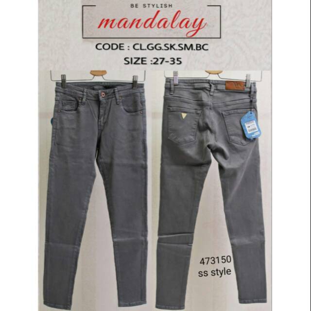 Skinny Jeans wanita mandalay