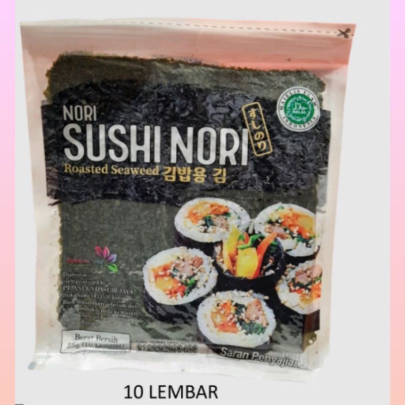 

Sushi Nori Halal Seaweed Rumput Laut Sushi Untuk Kimbab bekal Bento Halal