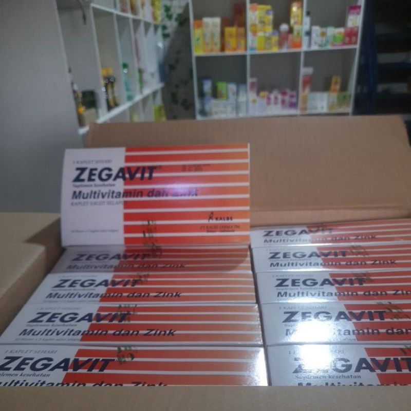 zegavit multivitamin dan zinc strip