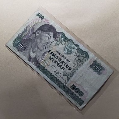 UANG KERTAS KUNO,, Rp500 JENDERAL SUDIRMAN TAHUN 1968