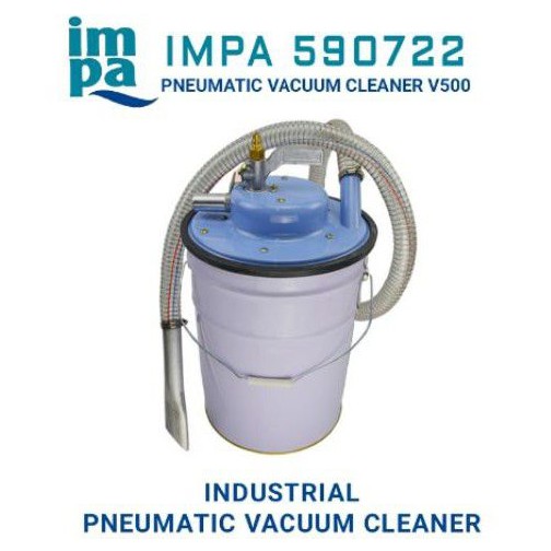 INDUSTRIAL PNEUMATIC VACUUM CLEANER V500 IMPA 590722 READY