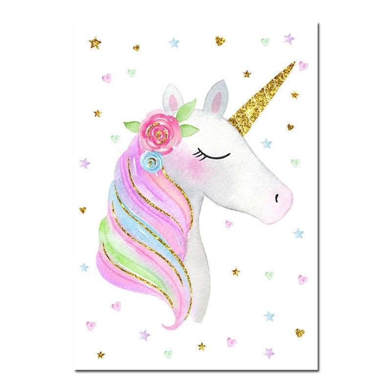 Paling Baru Gambar Lukisan Unicorn  Sufi Nadirah