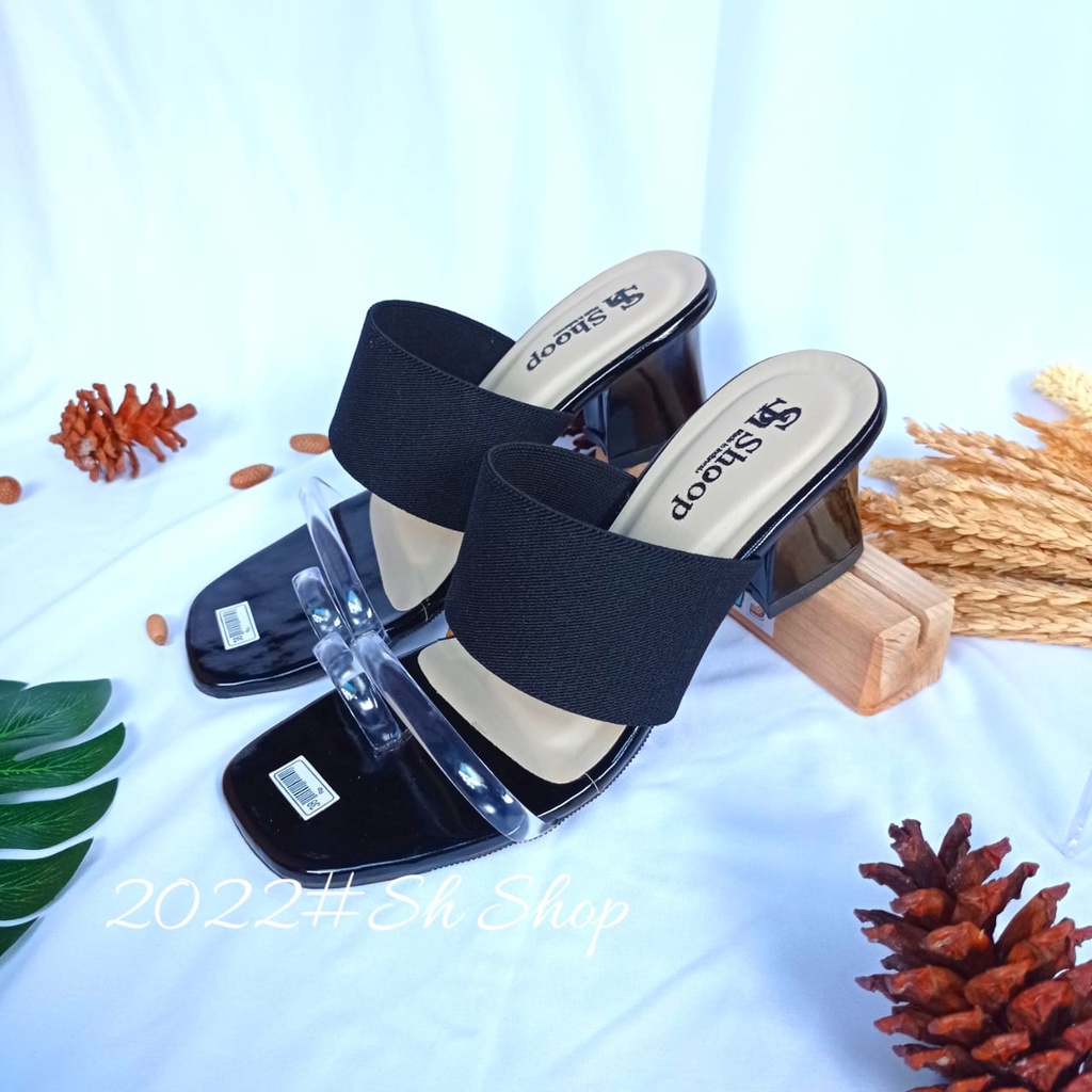 Promo Sandal Heels Wanita Terbaru / High Heels Termura / Snadal Hak Tahu Wanita 5 cm / Sandal Wanita Original / Sandal Wanita Korea