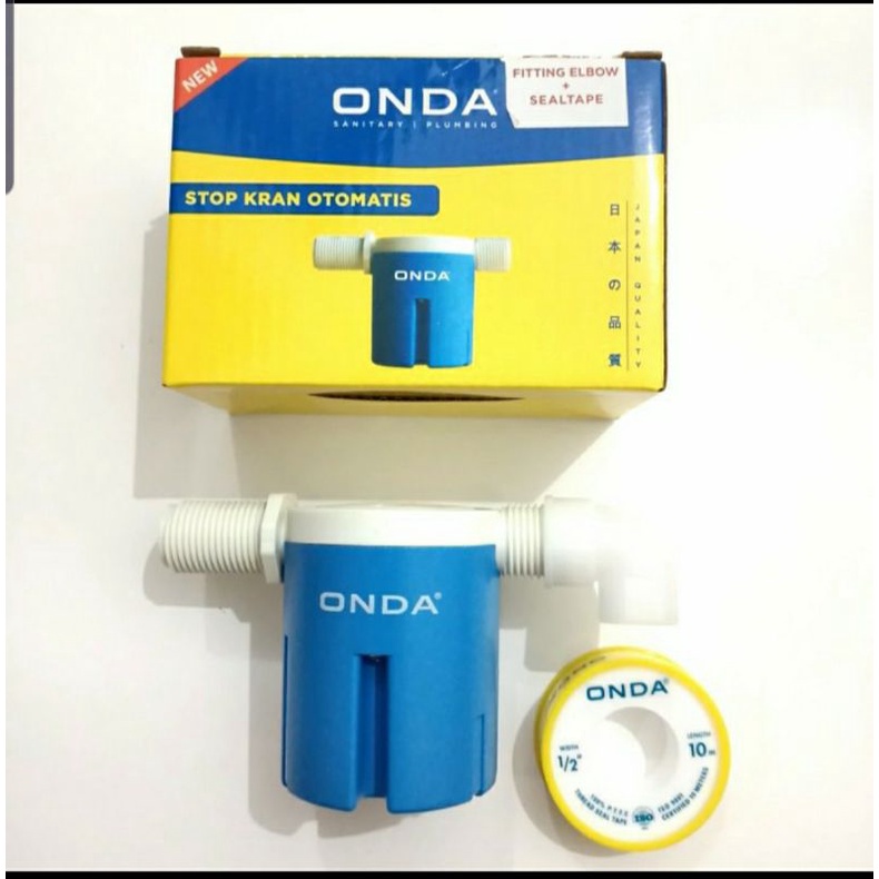 Otoval Onda 1/2" Horizontal - Pelampung Otomatis Tangki Air 1/2" - Pelampung Otomatis Onda - Pelampu