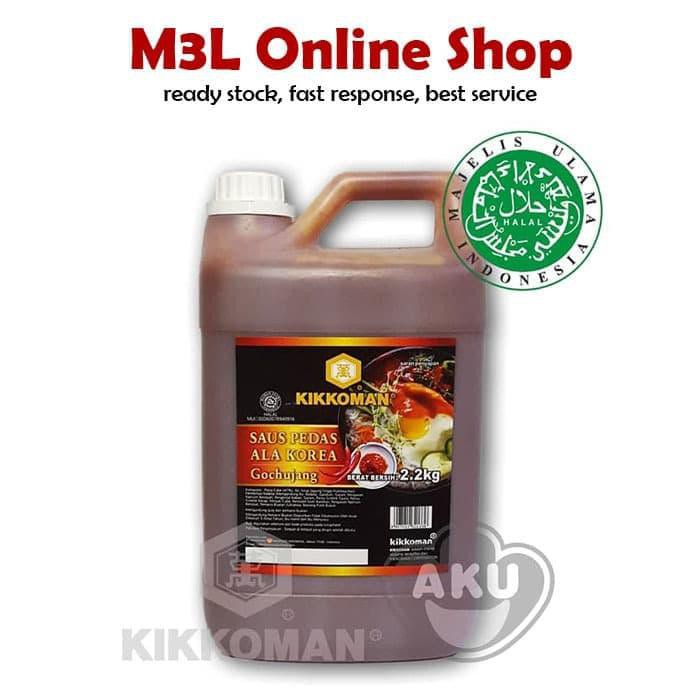 

HOT ITEM!! KIKKOMAN GOCHUJANG SAUCE HALAL 2L – SAUS SAMBAL PEDAS KOREA. PALING MURAH