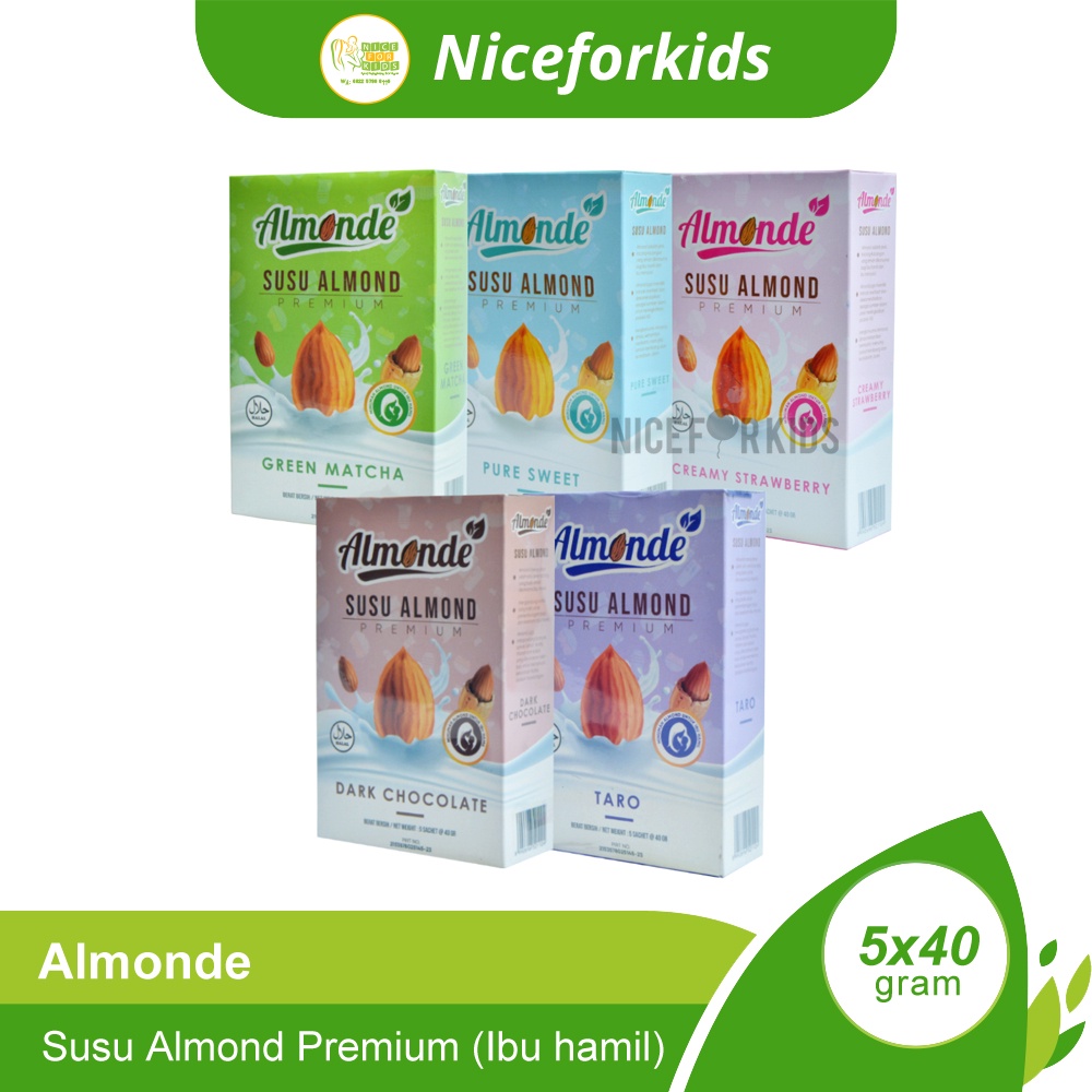 Yummy's Almonde Susu Almond Premium Minuman Ibu Hamil