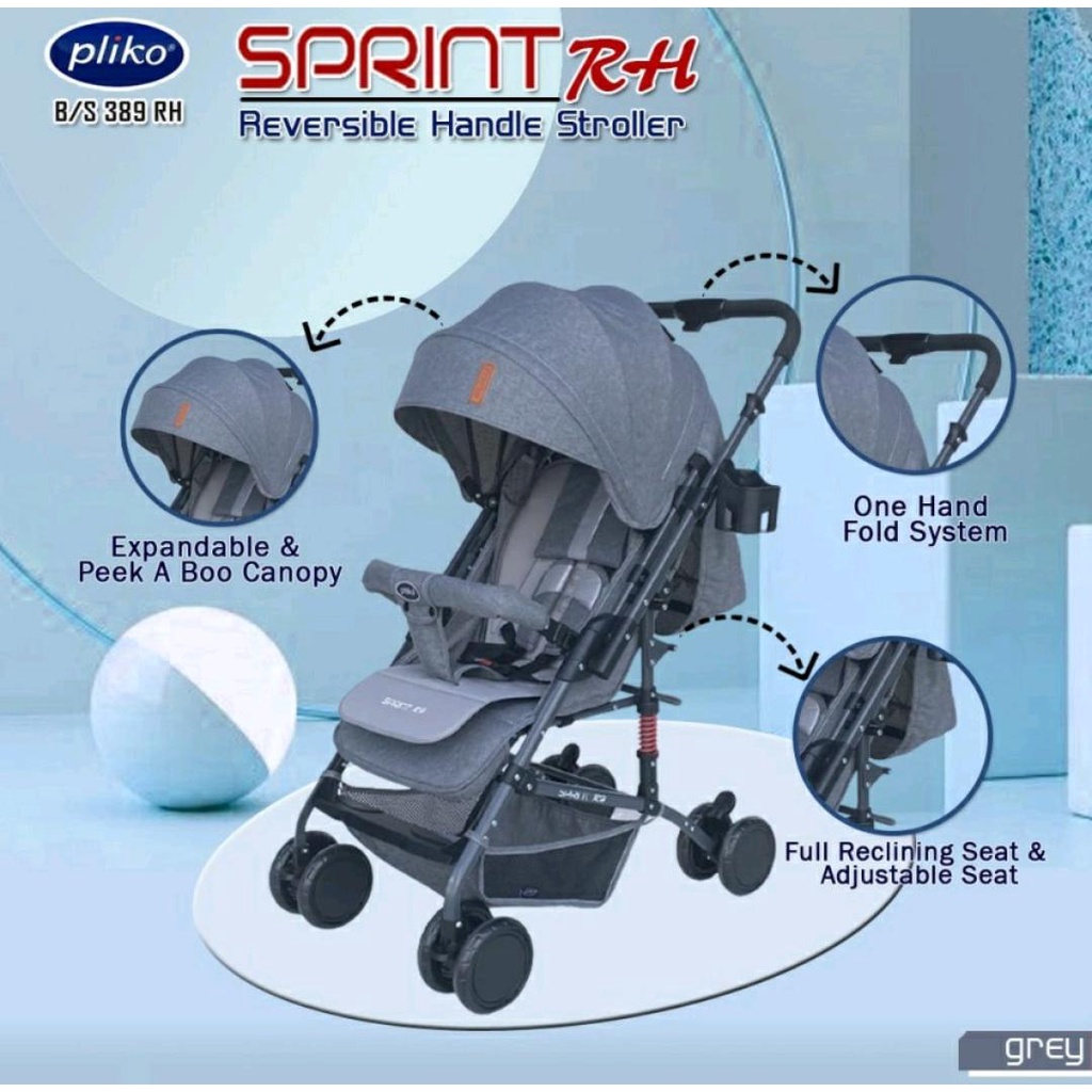 PLIKO STROLLER SPRINT RH B/S 389 / STROLLER / PLIKO