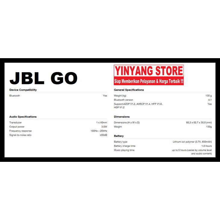 pti2 jbl go portable bluetooth speaker original 100% garansi resmi ims - biru f6i1