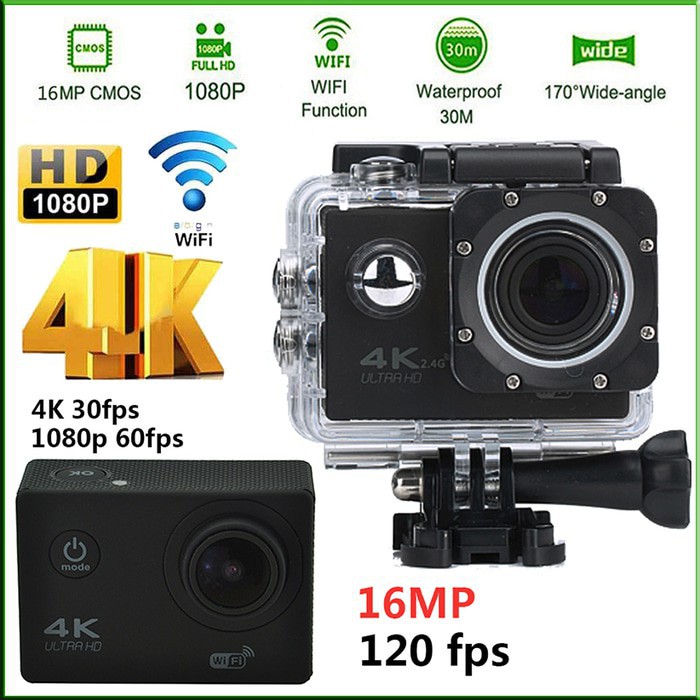 KAMERA 4K SUPPORT WIFI KAMERA ACTION CAMERA ACTION CAMERA kogan 4K SUPPORT WIFI