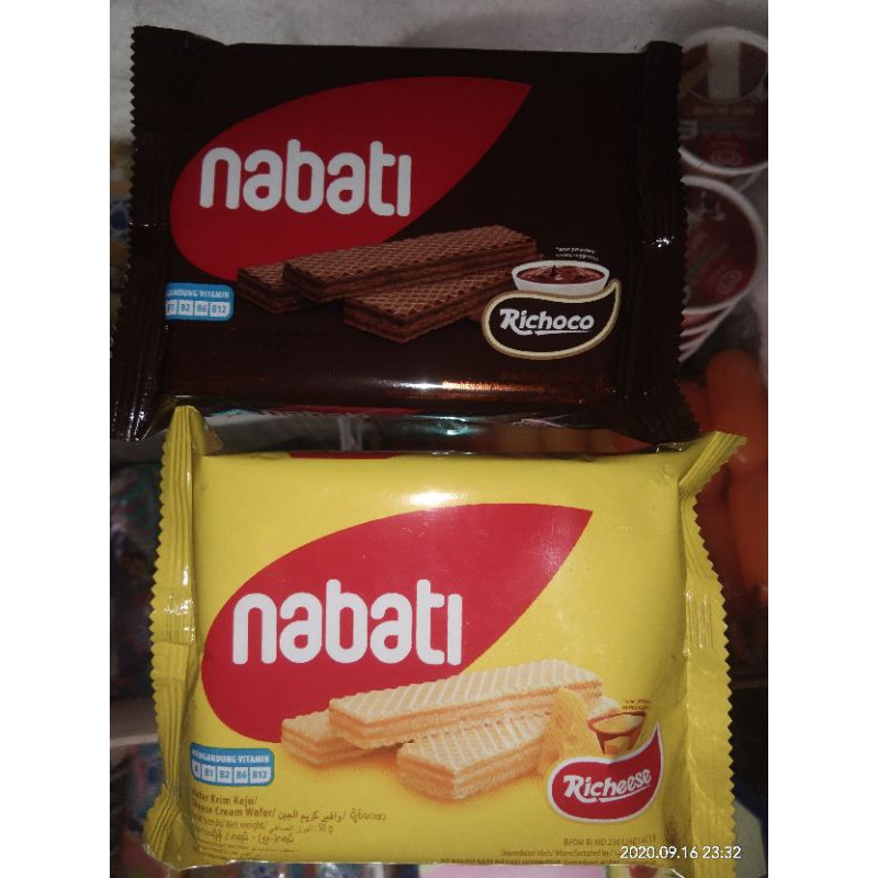 

WAFER NABATI COKLAT /KEJU @2000