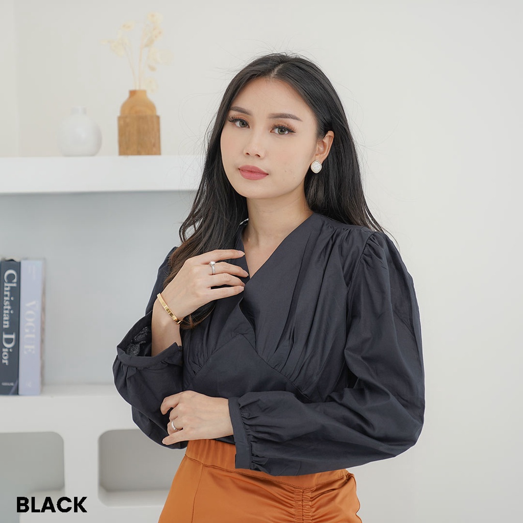 Blouse Wanita Katun Fuji Atasan Top