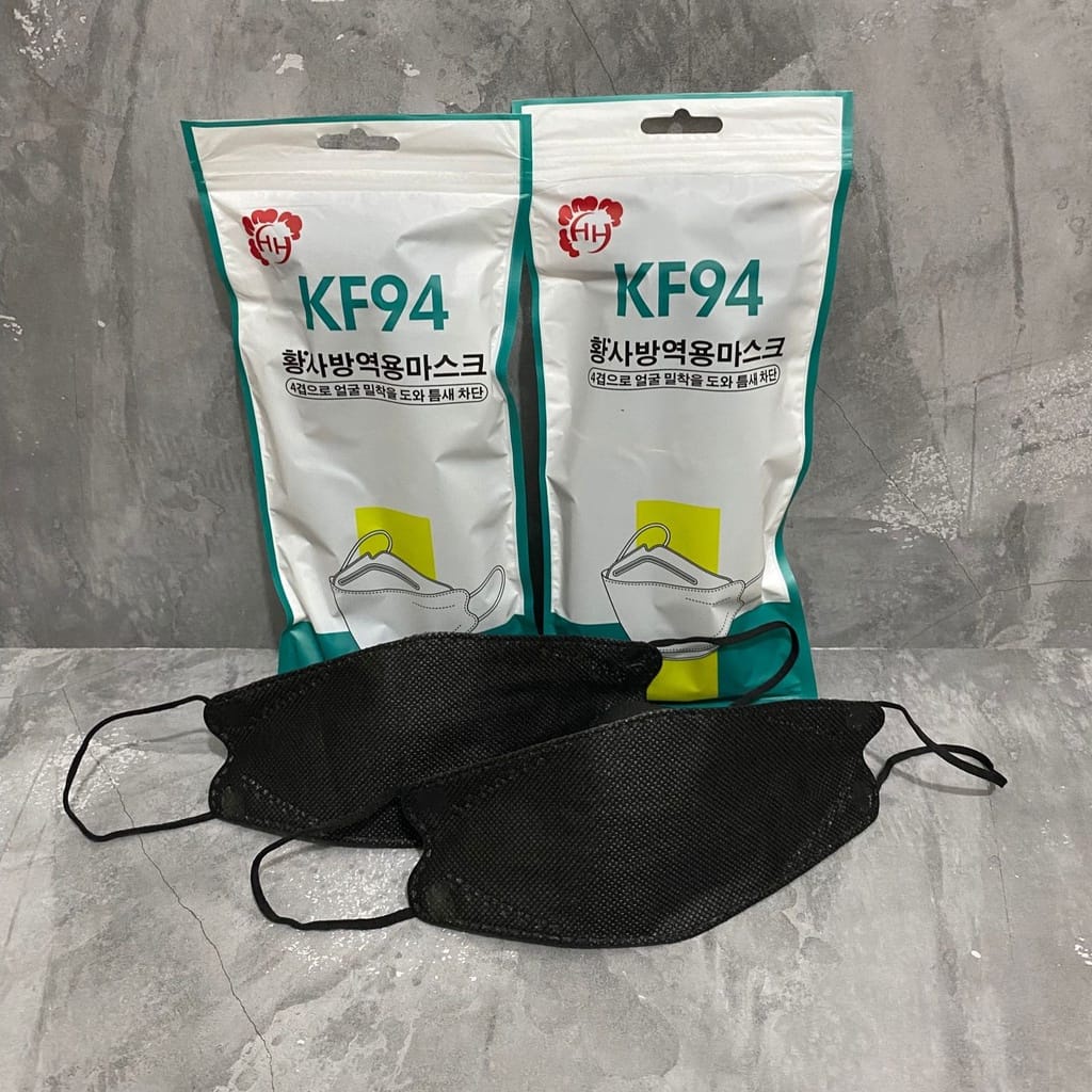 KN95 Masker KN95 Face Mask 5ply Isi 50pcs BFE 95% / KF94 Masker KF94 Korea 4ply Isi 10pcs / Earloop Masker 3ply Earloop Isi 50pcs