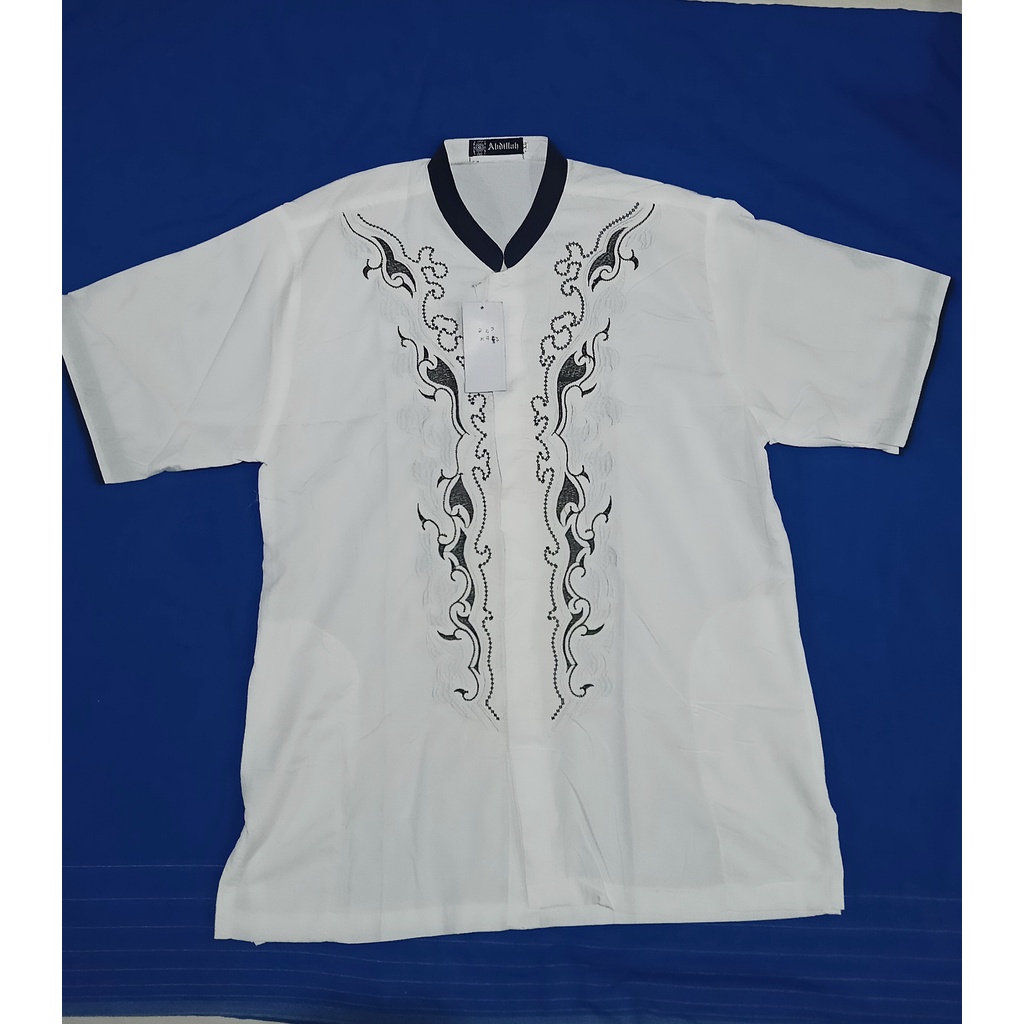 PROMO !! KOKO KEMKO MURAH lengan pendek || KOKO 02 || KOKO BORDIR MURAH BEST SELLER || KOKO BORDIR TERLARIS