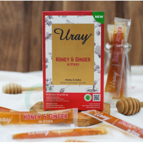 

Madu Uray & Jahe Stick Sachet 10 stick