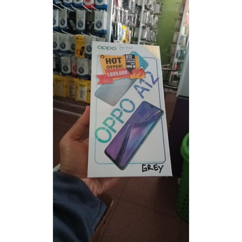 Oppo A12 smartphone (Garansi resmi)