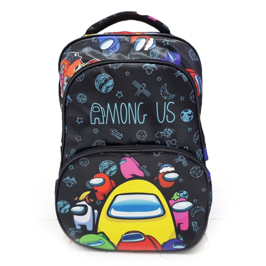 RANSEL BACKPACK SD / REMAJA GAMBAR KARTUN DINO DINO UKURAN BESAR - 17inch