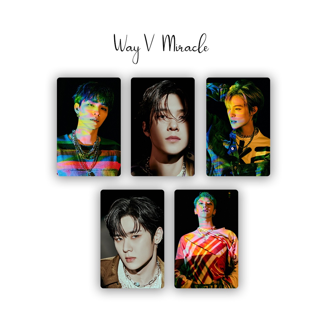 

(DUA SISI) photocard wayv unofficial / way v miracle nct 2021 / pc wayv unofficial / photocard kpop murah / photocard nct wayv / hendery kun ten winwin xiaojun yangyang lucas