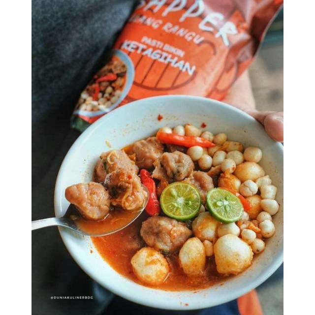 

Boci Baso ACI bapper Tulang rangu Original & Sambel mercon