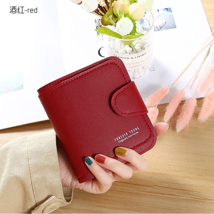 Dompet Lipat Wanita uk. Kecil banyak kompartmen 100% PREMIUM
