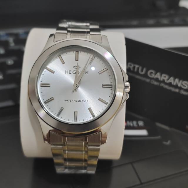 jam tangan Hegner pria stainless steel Anti Air  HW 223M