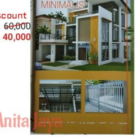 [DISCOUNT YJ098] Buku katalog tralis pagar balkon railling canopy MINIMALIS MODERN Bestseller
