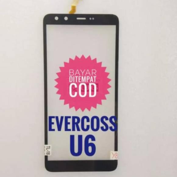 Model Baru.. TOUCHSCREEN/LAYAR SENTUH EVERCOSS U6/XTREAM 1 PLUS