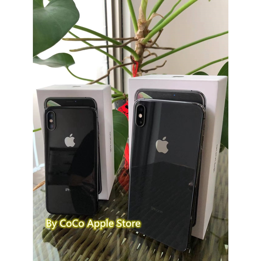 iPhone Xs Max 64GB All Sim Silent Fullset Ori Ex inter Second Like New Mulus100% 3utools All Green (Garansi 1 Tahun)