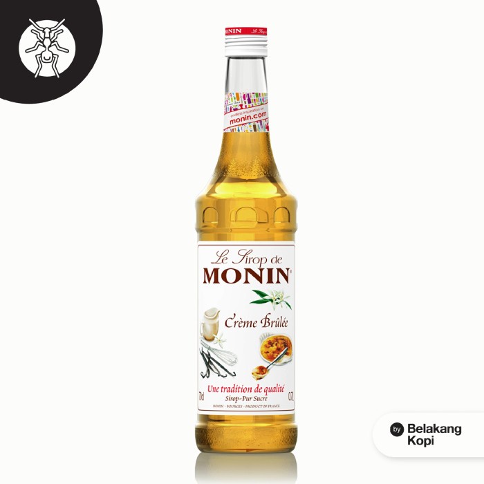 

syrup monin creme brulee 700ml