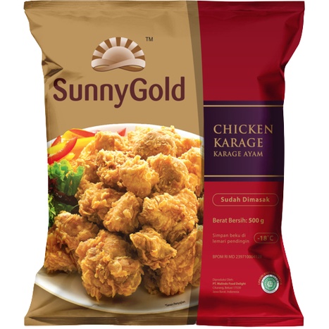 

PROMO SunnyGold Chicken Karage / Karage Ayam Berbumbu (500 gr)