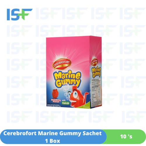

⭐ISF⭐Cerebrofort Marine Gummy Sachet 1 Box 10 Sachet