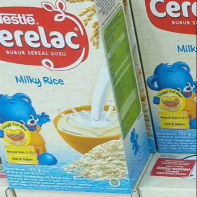 Nestle cerelac milky rice 12 gr