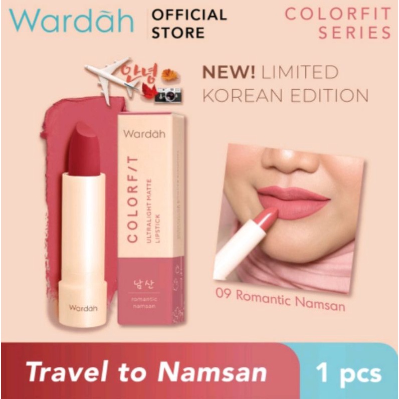 Wardah Colorfit Ultralight Matte Lipstick