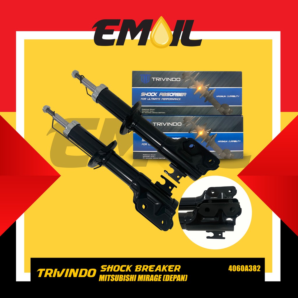 Shock breaker depan Mitsubishi Mirage 4060A382 Trivindo