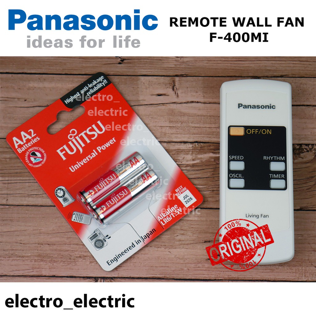 Remote Kipas Angin Panasonic F-400MI