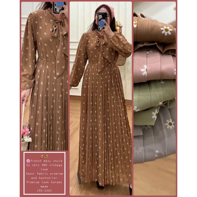 GAMIS YUNA / DRESS YUNA / DRESS MUSLIMAH / MAXI DRESS KOREA