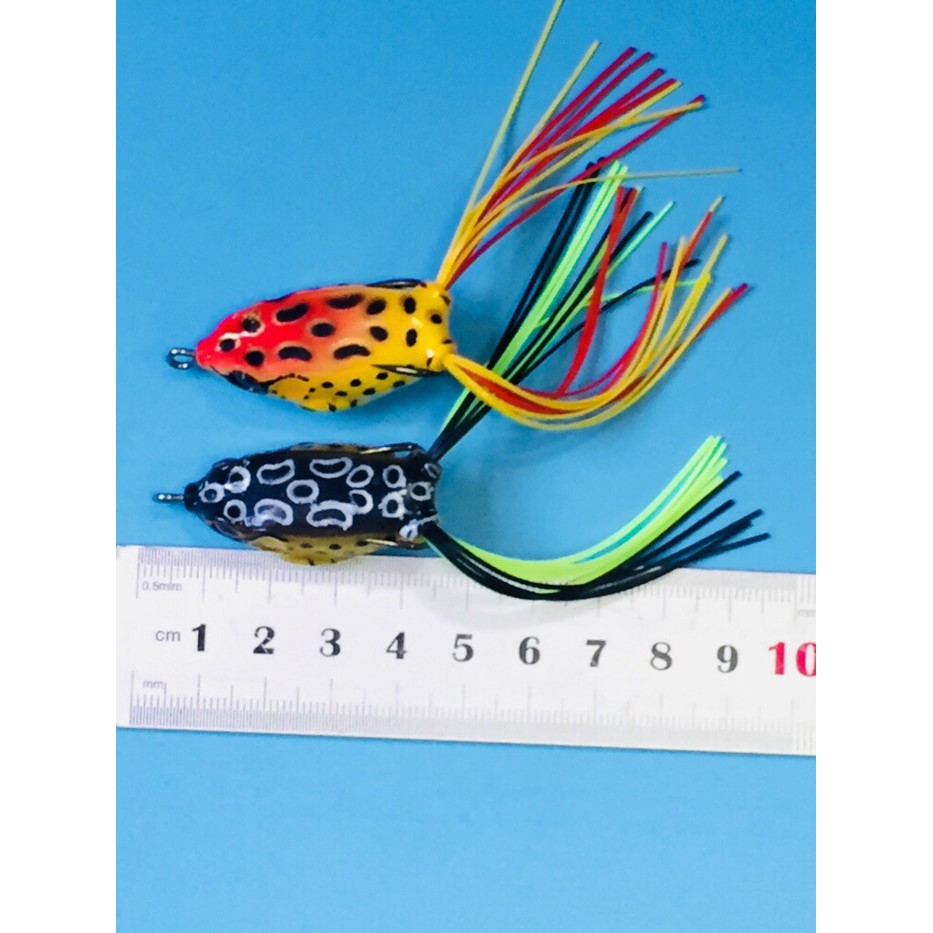 Soft lure frog umpan bentuk kodok/Frog gabus Soft lure minnow gabus