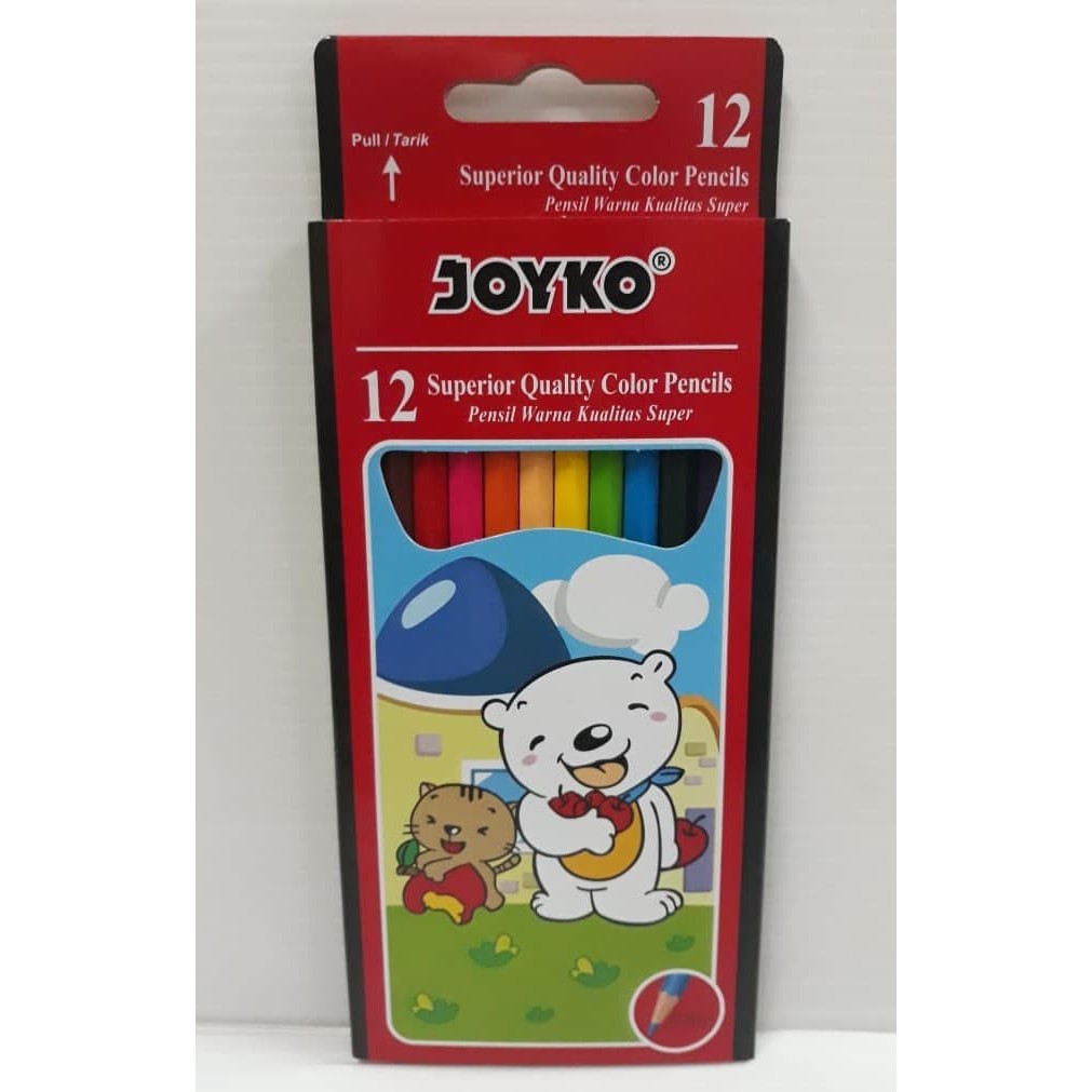 

UKRION-Joyko Pensil Warna 12 Color CP-12PB