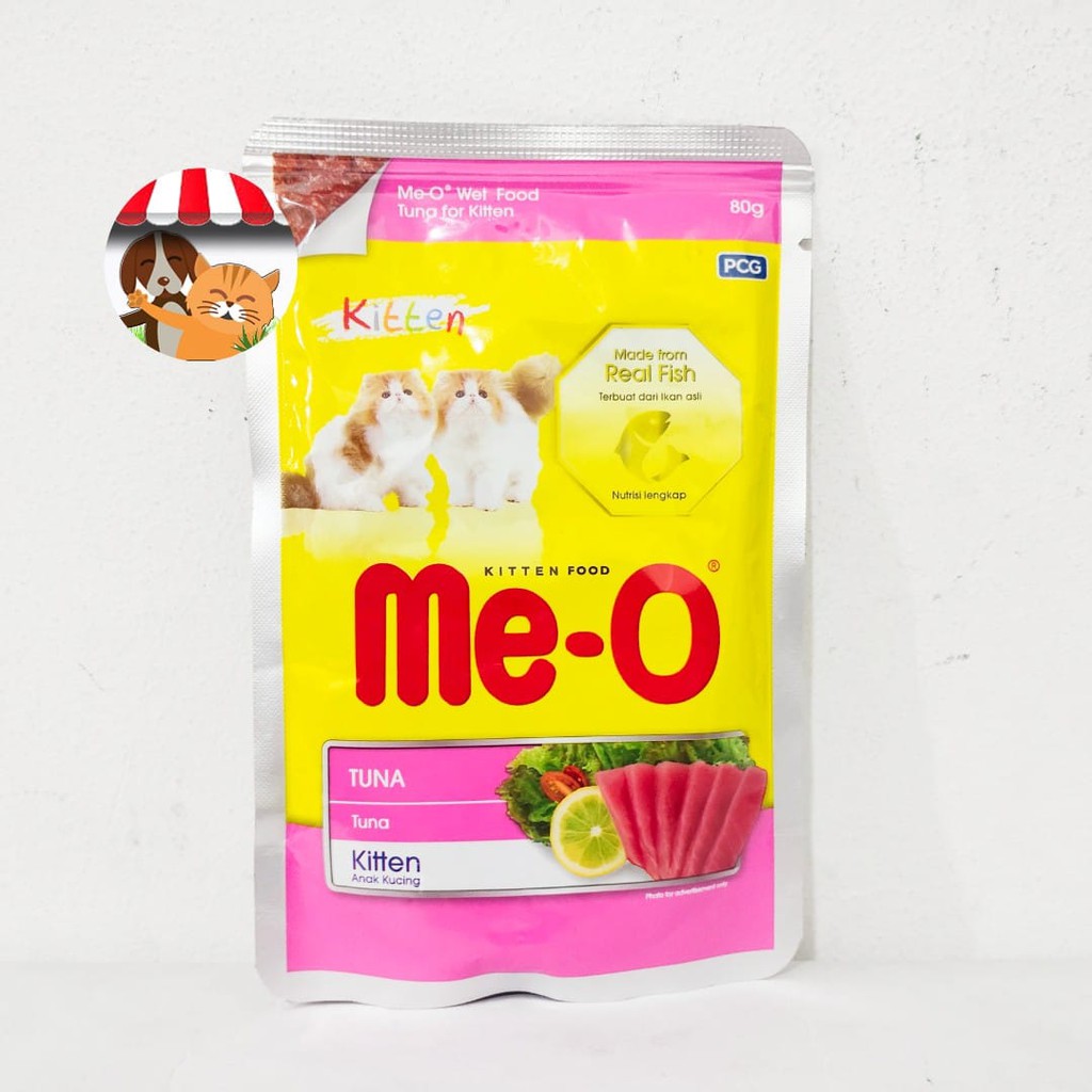 Makanan Kucing Meo Pouch Kitten 80gr - Me-o Sachet 80 gr All Variant