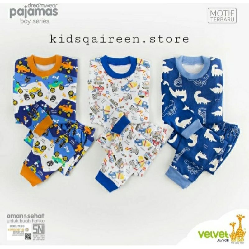 [1psg] PIYAMA VELVET JUNIOR MOTIF "CIELO" uk.2,3,4,5,6,7th