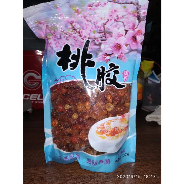 

Peach Gum / Tao Jiao /Natural Resin Gum pack 500gr AAA