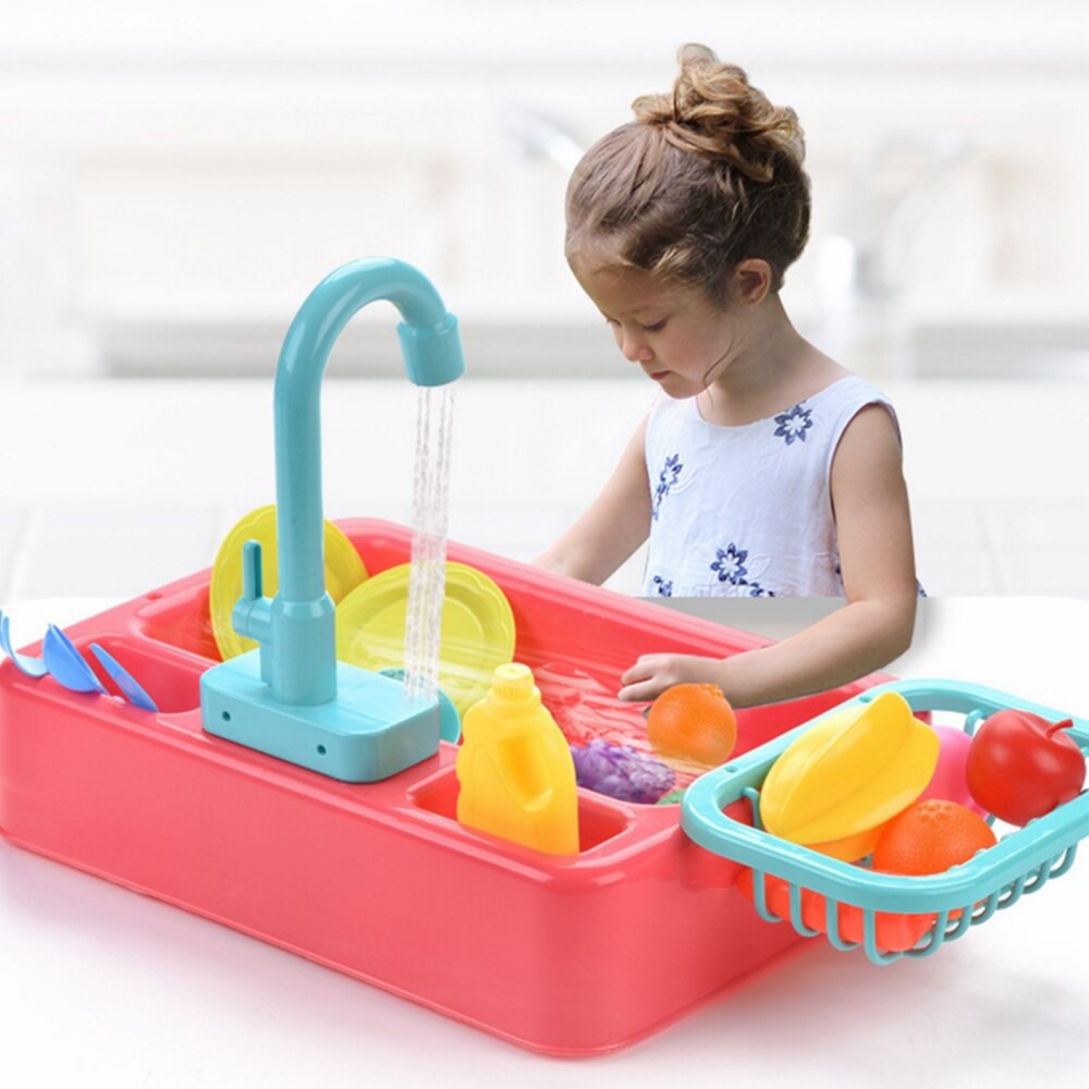 MAINAN ANAK PEREMPUAN - KITCHEN SINK Set Wastafel Cuci Piring