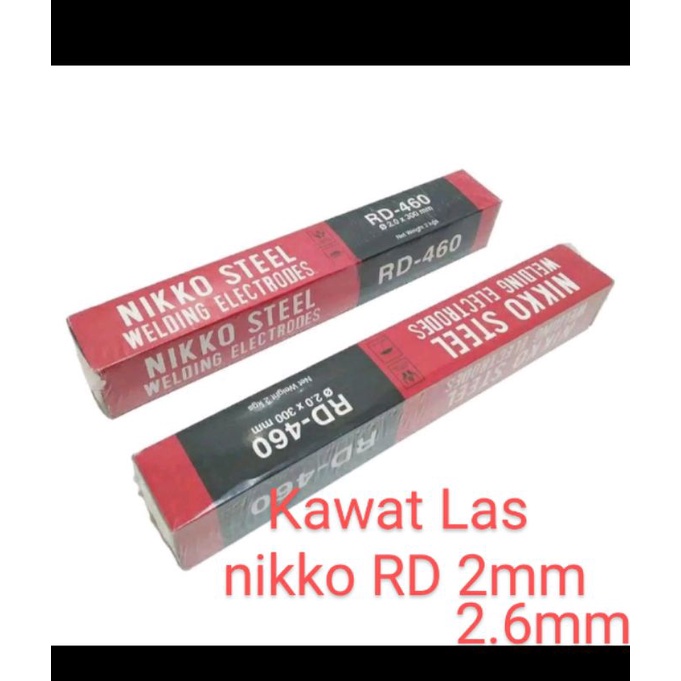 Kawat Las RD 260 , RD 460 2.0mm x 300mm NIKKO STEEL